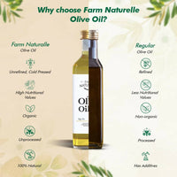 Thumbnail for Farm Naturelle Extra Virgin Olive Oil 100% Pure, Natural Extra-Virgin Oil - Distacart