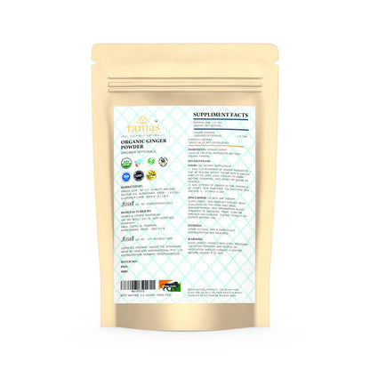 Tamas Pure Ayurveda Superfood Organic Ginger Powder - Distacart