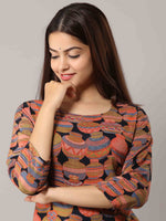 Thumbnail for Kalini Women Multicoloured Printed Thread Work Kurta with Palazzos - Distacart