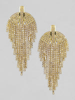 Thumbnail for Tokyo Talkies Gold-Toned Contemporary Drop Earrings - Distacart