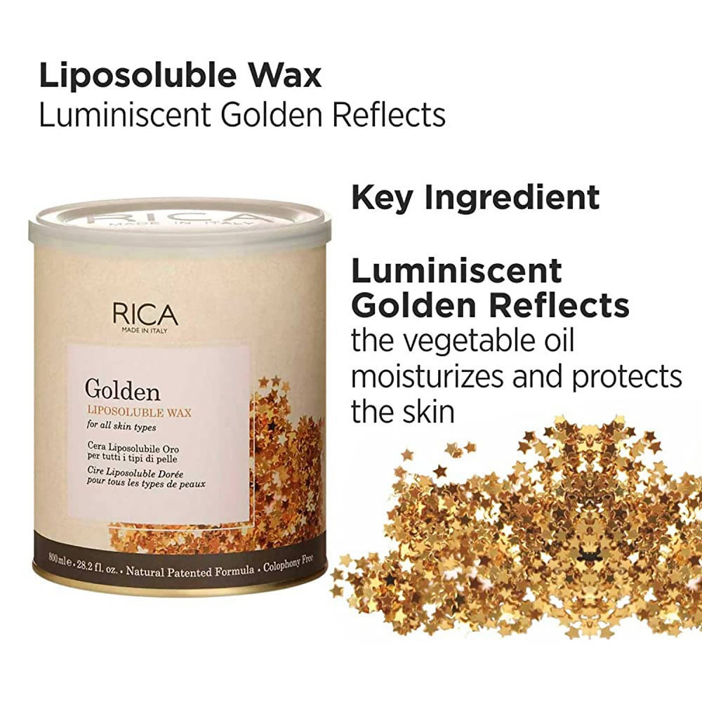 Rica Golden Liposoluble Wax - Distacart