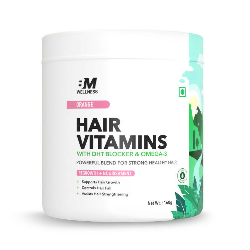BM Wellness Hair Vitamins - Orange - Distacart