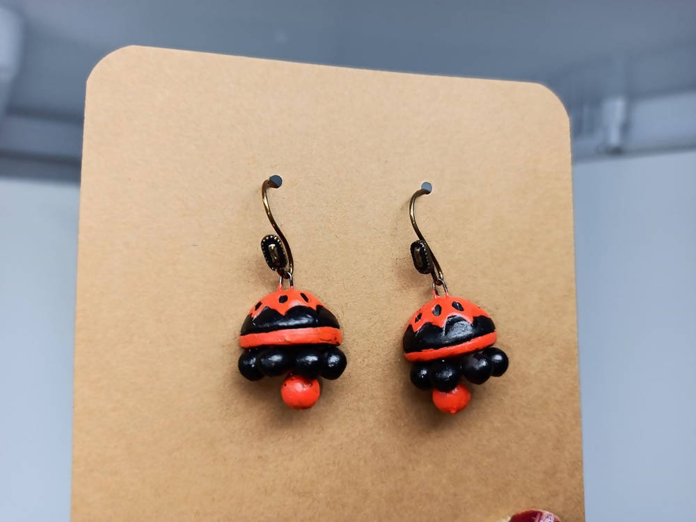 Terracotta Beautiful Boho Style Jhumkas