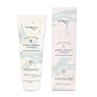 Mantra Herbal Jasmine, Triphala and Pearls Deep Cleansing Body Scrub - Distacart