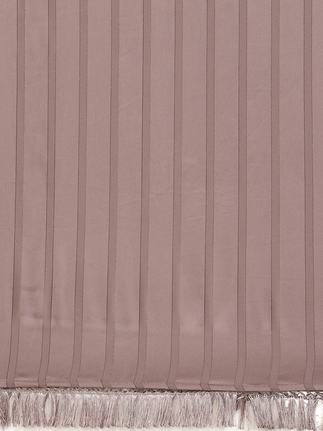 Tikhi Imli Gunmetal-Toned Striped Saree - Distacart