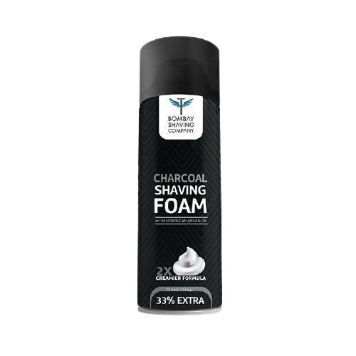 Bombay Shaving Company Charcoal Shaving Foam with Moroccan Argan Oil