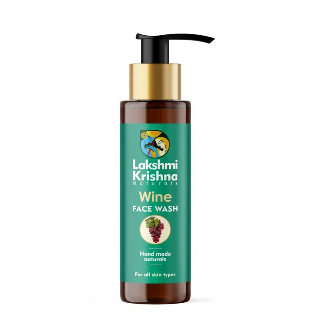 Lakshmi Krishna Naturals Wine Face Wash - Distacart