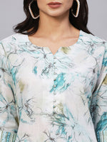 Thumbnail for Kalini Floral Printed Regular Kurta With Trousers - Distacart