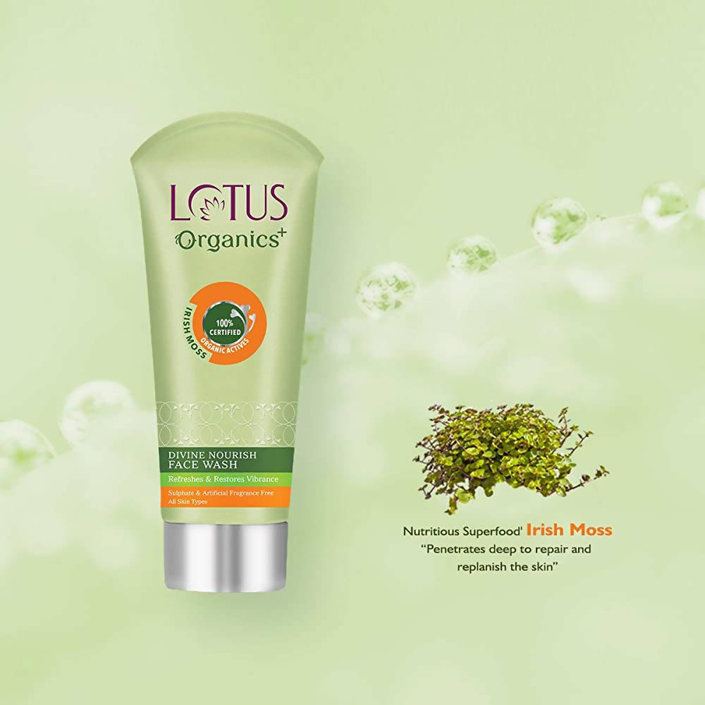 Lotus Organics+ Divine Nourish Face Wash