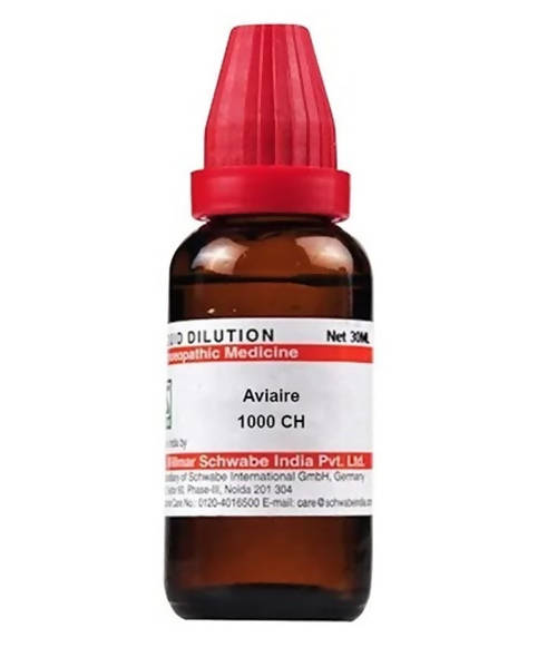 Dr. Willmar Schwabe India Aviaire Dilution