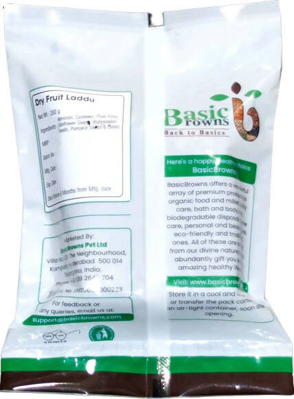 BasicBrowns Dry Fruit Laddu - Distacart