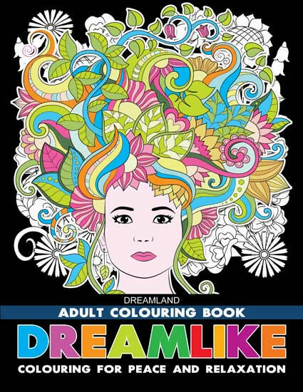 Dreamland Dreamlike- Colouring Book for Adults - Distacart