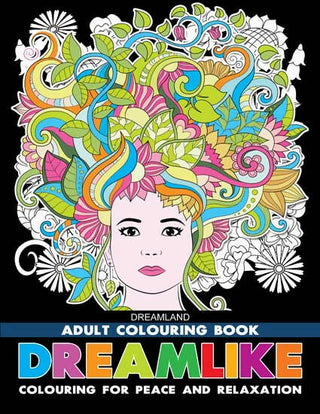 Dreamland Dreamlike- Colouring Book for Adults - Distacart