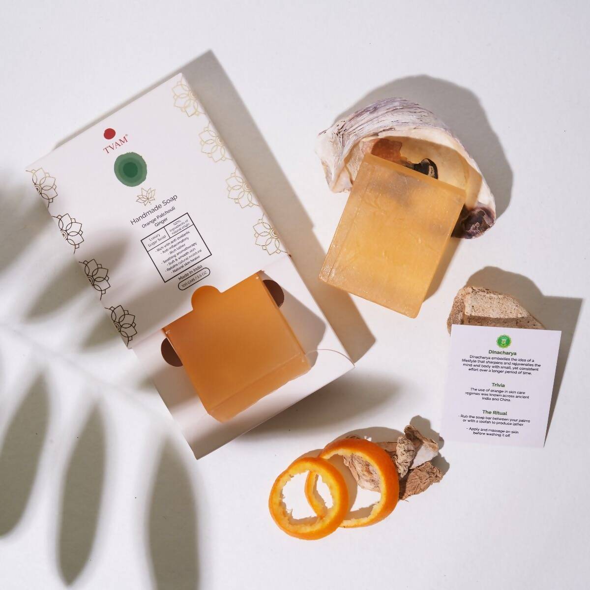 Tvam Handmade Soap – Orange Patchouli Ginger - Distacart