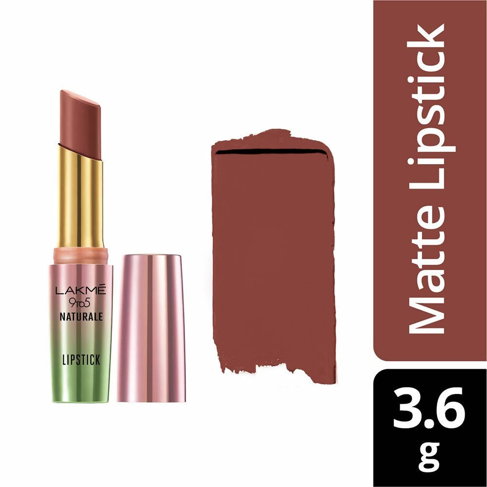 Lakme 9 to 5 Naturale Matte Lipstick - Honey Love - Distacart