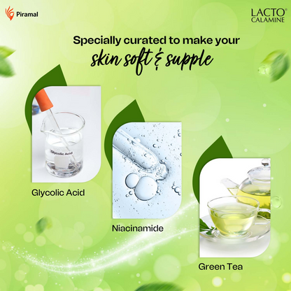 Lacto Calamine Night Gel with Green Tea - Distacart