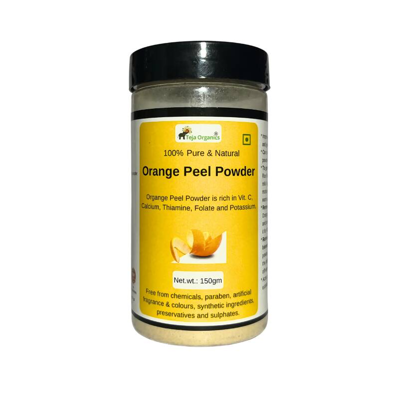 Teja Organics Orange Peel Powder - Distacart