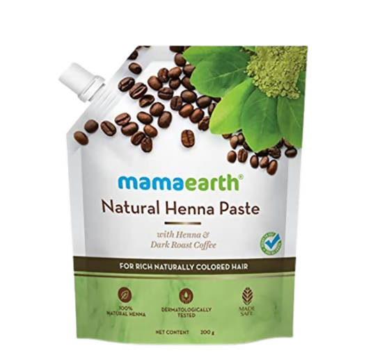 Mamaearth Natural Henna Paste For Rich Naturally Colored Hair