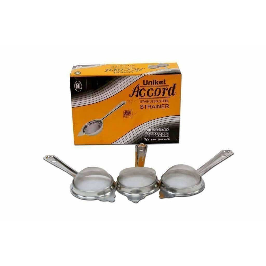 Uniket Accord Stainless Steel Tea Strainer - 1 PC - Distacart