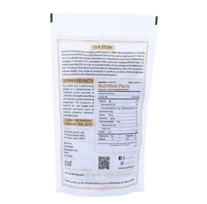 Nuts For Us Californian Walnuts - Distacart