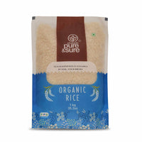 Thumbnail for Pure & Sure Sonamasoori Polished Organic Rice