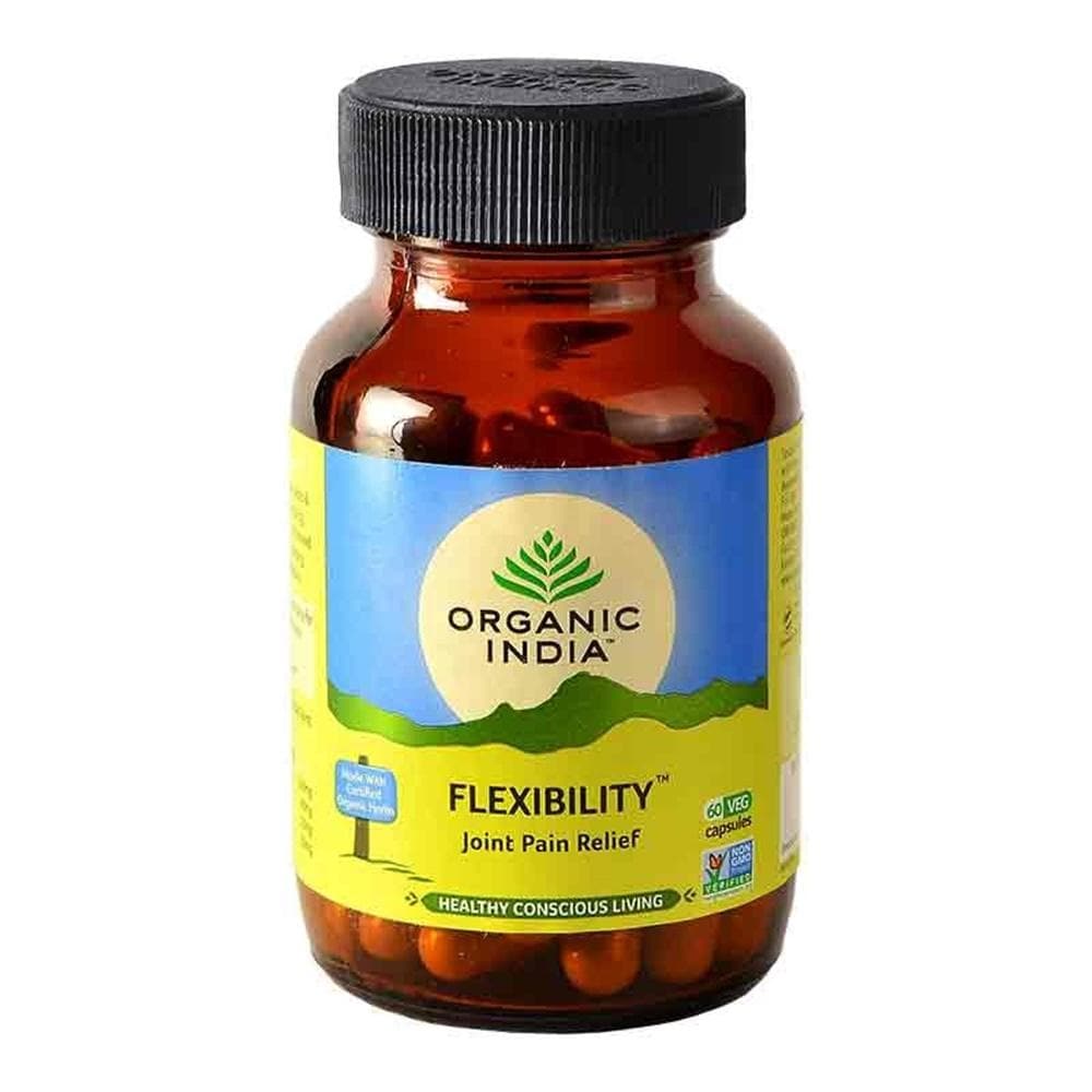 Organic India Flexibility - 60 Capsules - Distacart