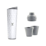 Thumbnail for Vaya Drynk Stainless Steel Water Bottle Tumbler for Office - 600ml (White) - Distacart