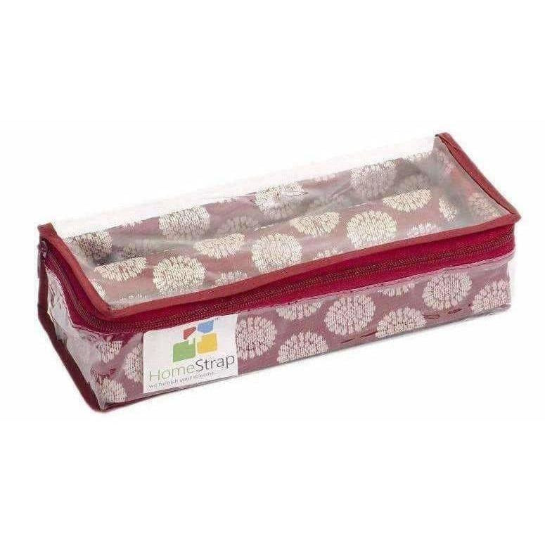 Rod Brocade Bangle Box - Maroon - Distacart