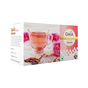 Gaia Rose Infusion Green Tea Bags - Distacart