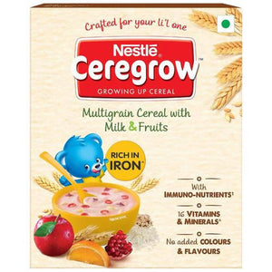 Ceregrow Growing Up Multigrain Cereal with Milk & Fruits