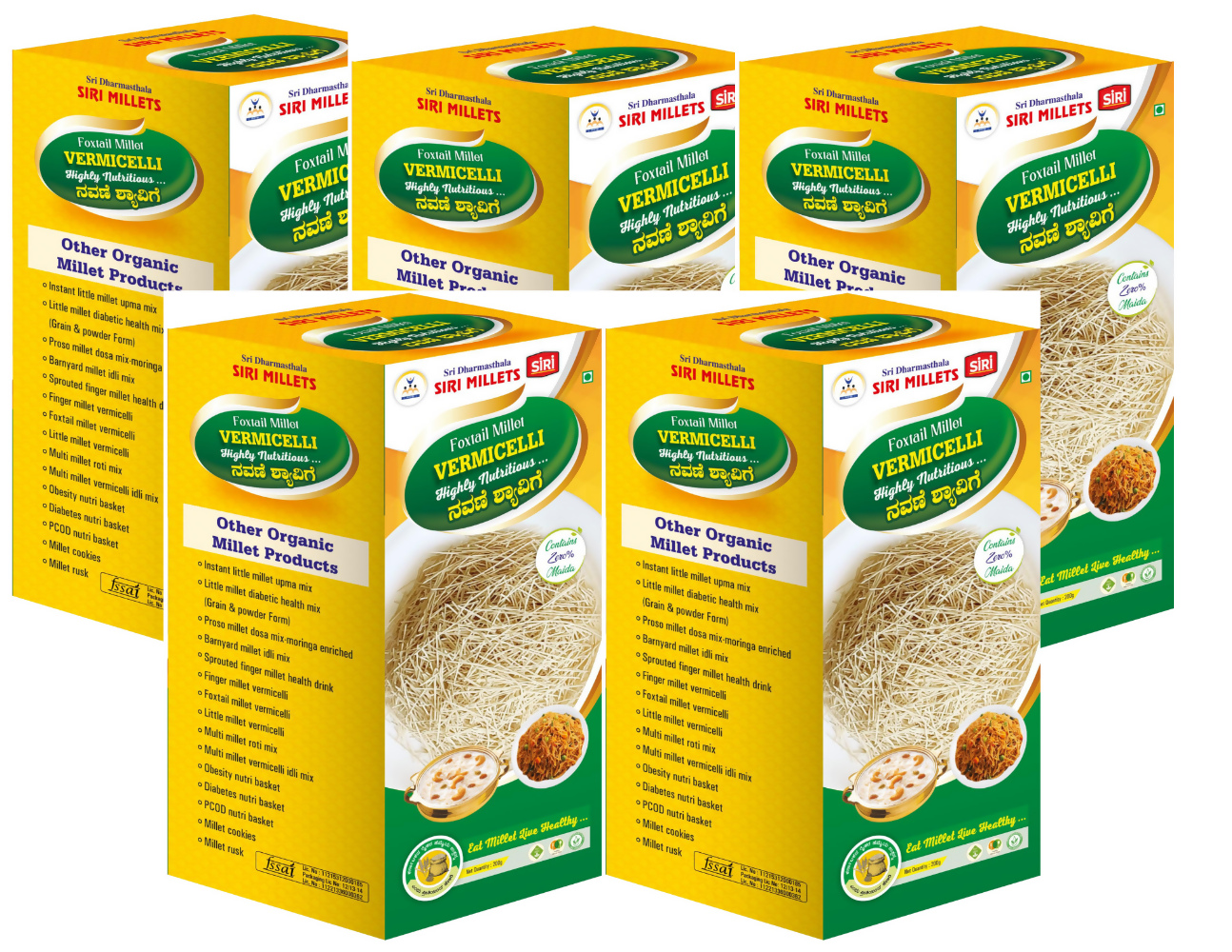 Siri Millets Foxtail Millet Vermicelli - Distacart