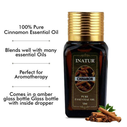 Inatur Cinnamon Pure Essential Oil