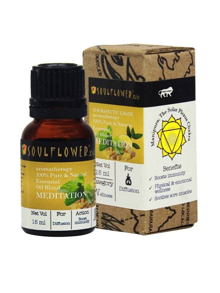 Soulflower Meditation Essential Oil - Distacart