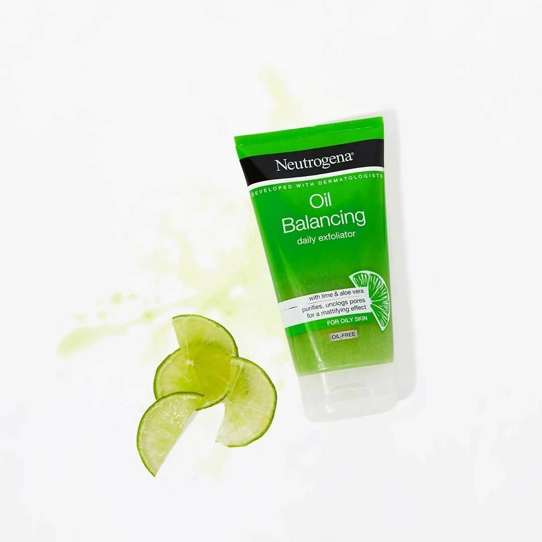 Neutrogena Oil Balancing Daily Exfoliator Face Wash - Distacart