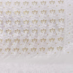 Thumbnail for Desh Bidesh Woven Jamdani Pure Cotton Saree (White) - Distacart