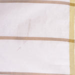 Thumbnail for Desh Bidesh Woven Handloom Pure Cotton Saree (White) - Distacart