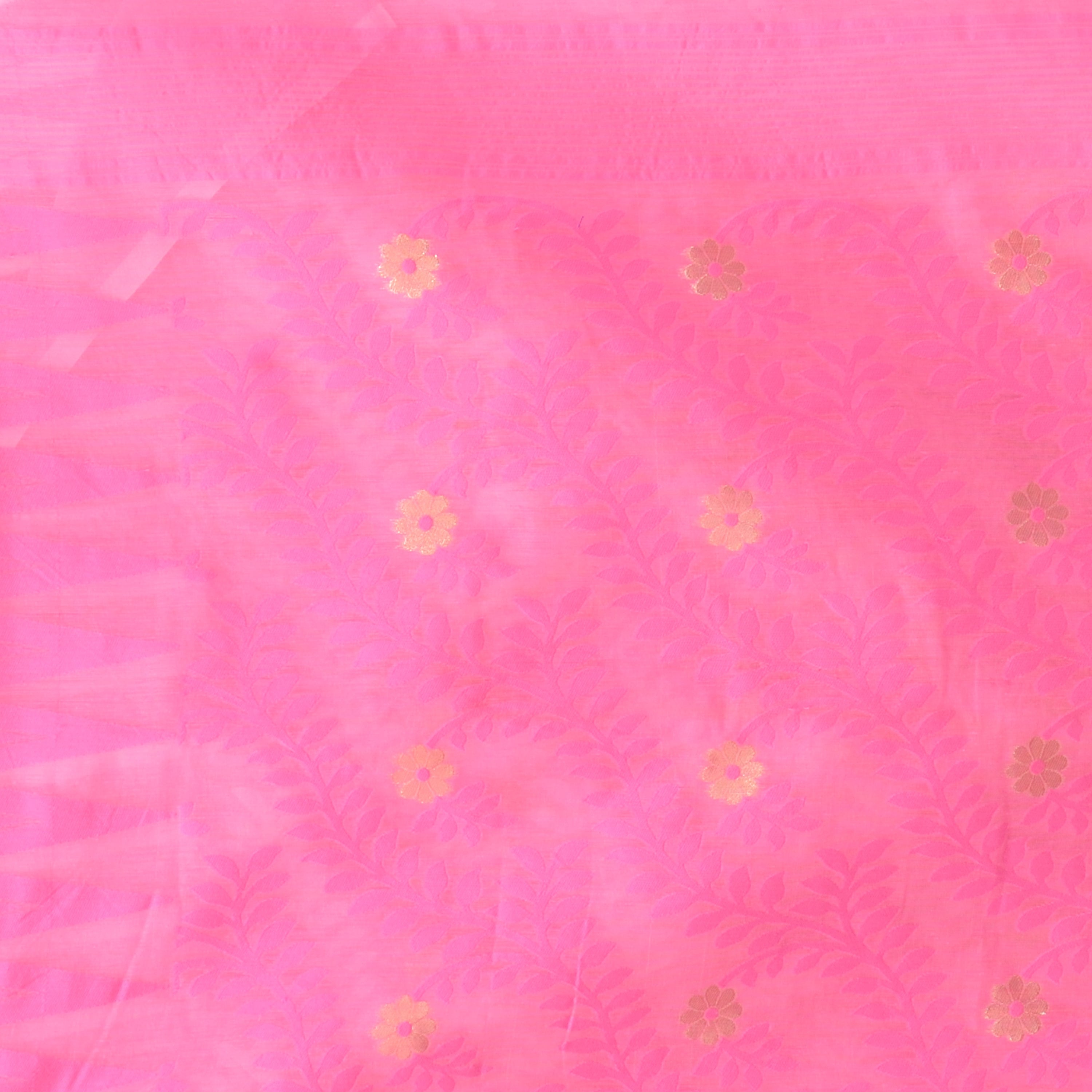 Desh Bidesh Woven Handloom Cotton Silk Saree (Pink) - Distacart