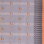 Thumbnail for Desh Bidesh Woven Handloom Pure Cotton Saree (Grey) - Distacart