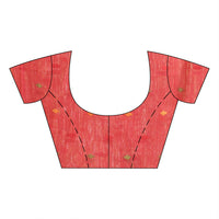 Thumbnail for Desh Bidesh Woven Handloom Cotton Silk Saree (Yellow) - Distacart