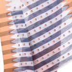 Thumbnail for Desh Bidesh Woven Tant Handloom Pure Cotton Saree (White, Orange) - Distacart
