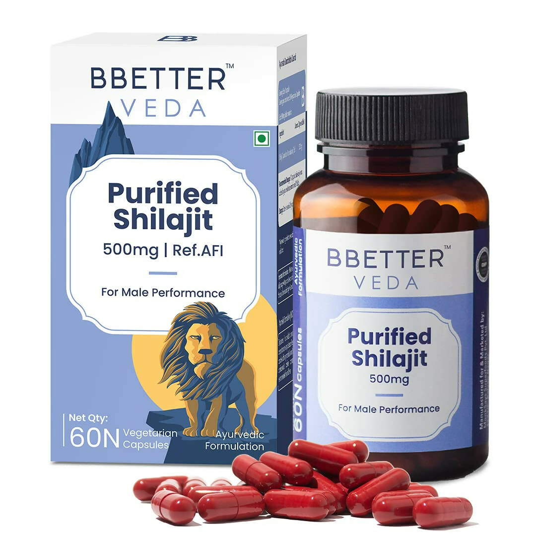 BBETTER Veda Purified Sj Capsules for Men - Distacart