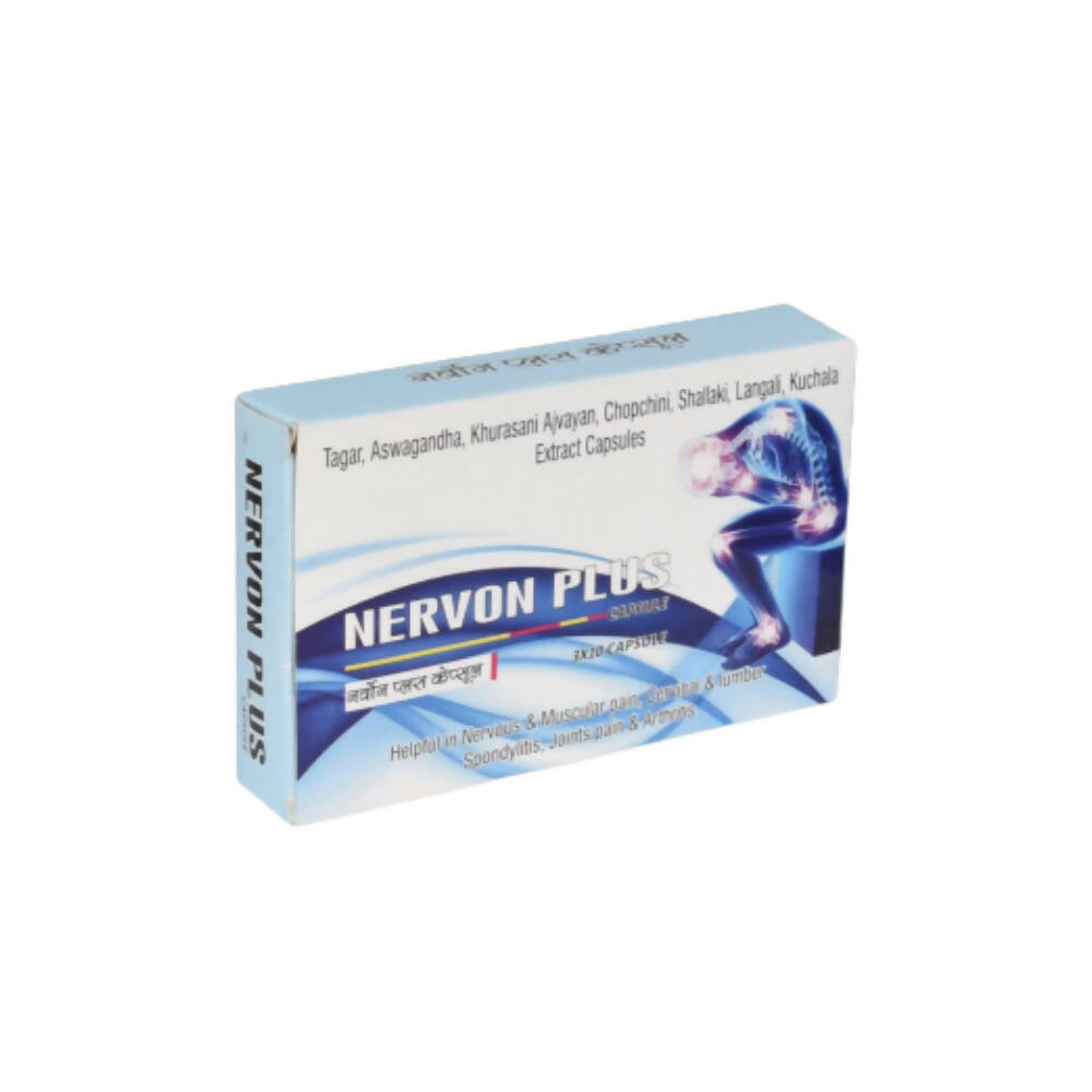 SN Herbals Nervon Plus Capsules - Distacart