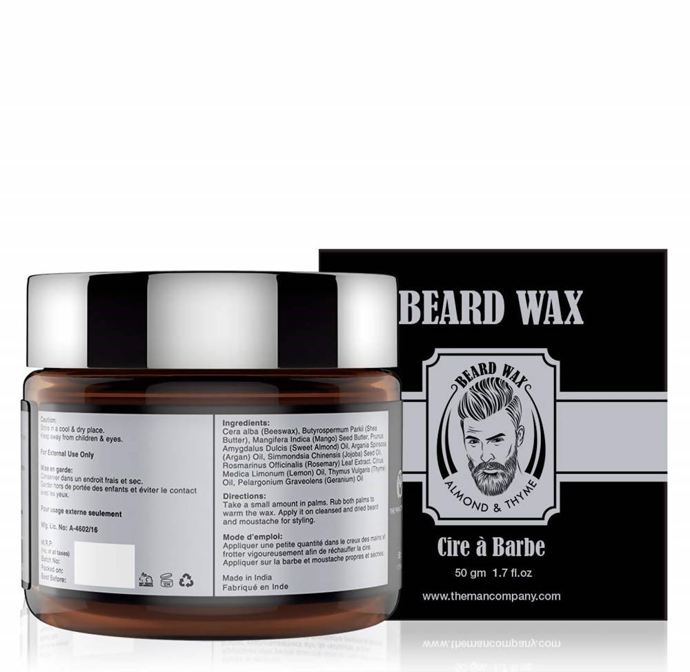 The Man Company Beard Wax - Distacart