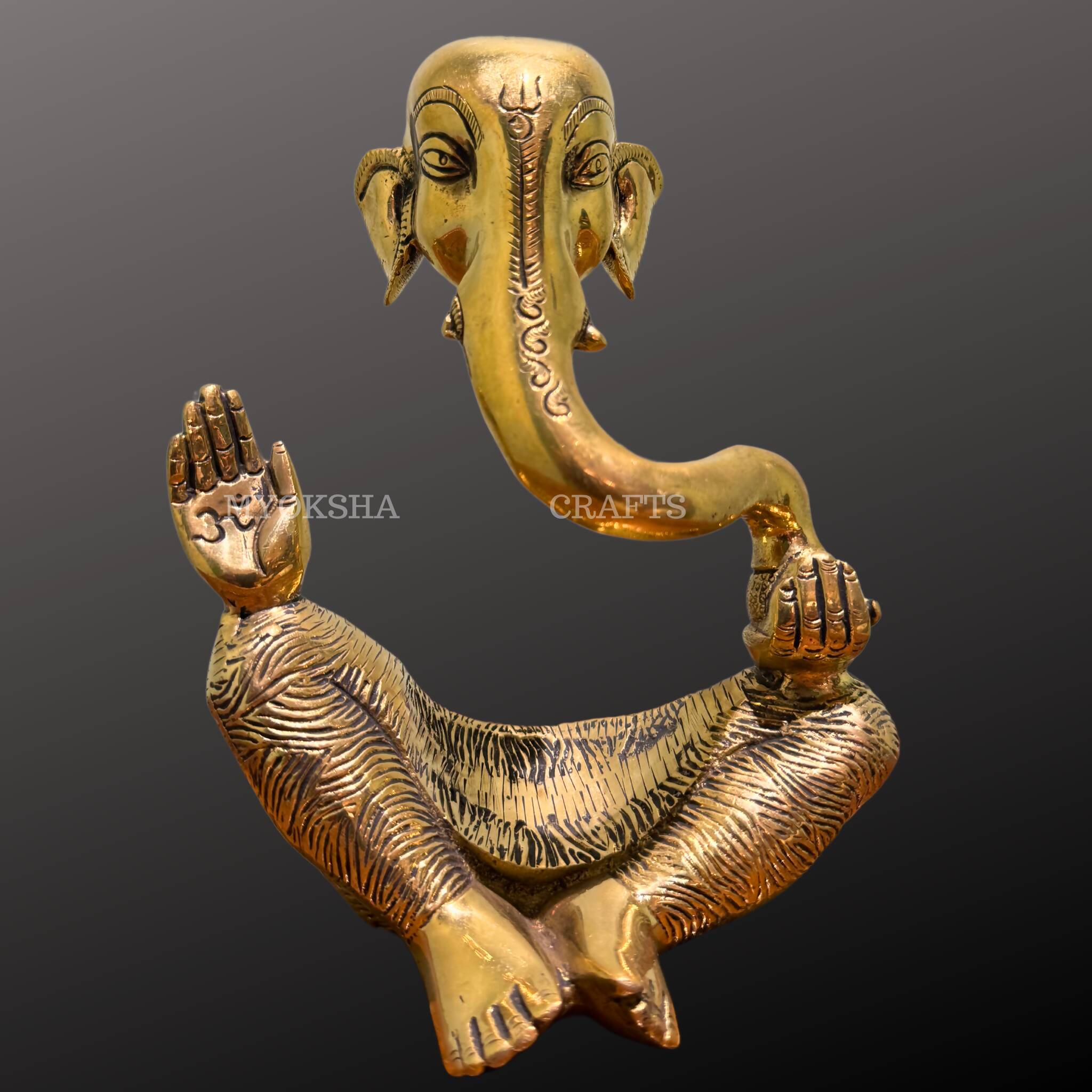 Brass Ganesha Statue - Distacart