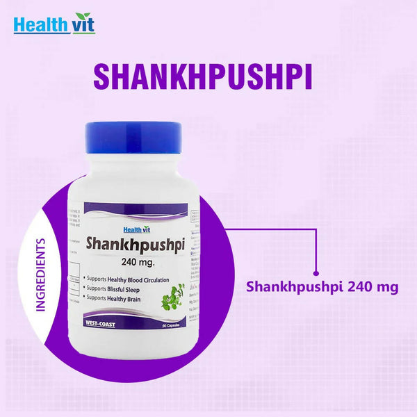 Healthvit Shankhpushpi Capsules - Distacart
