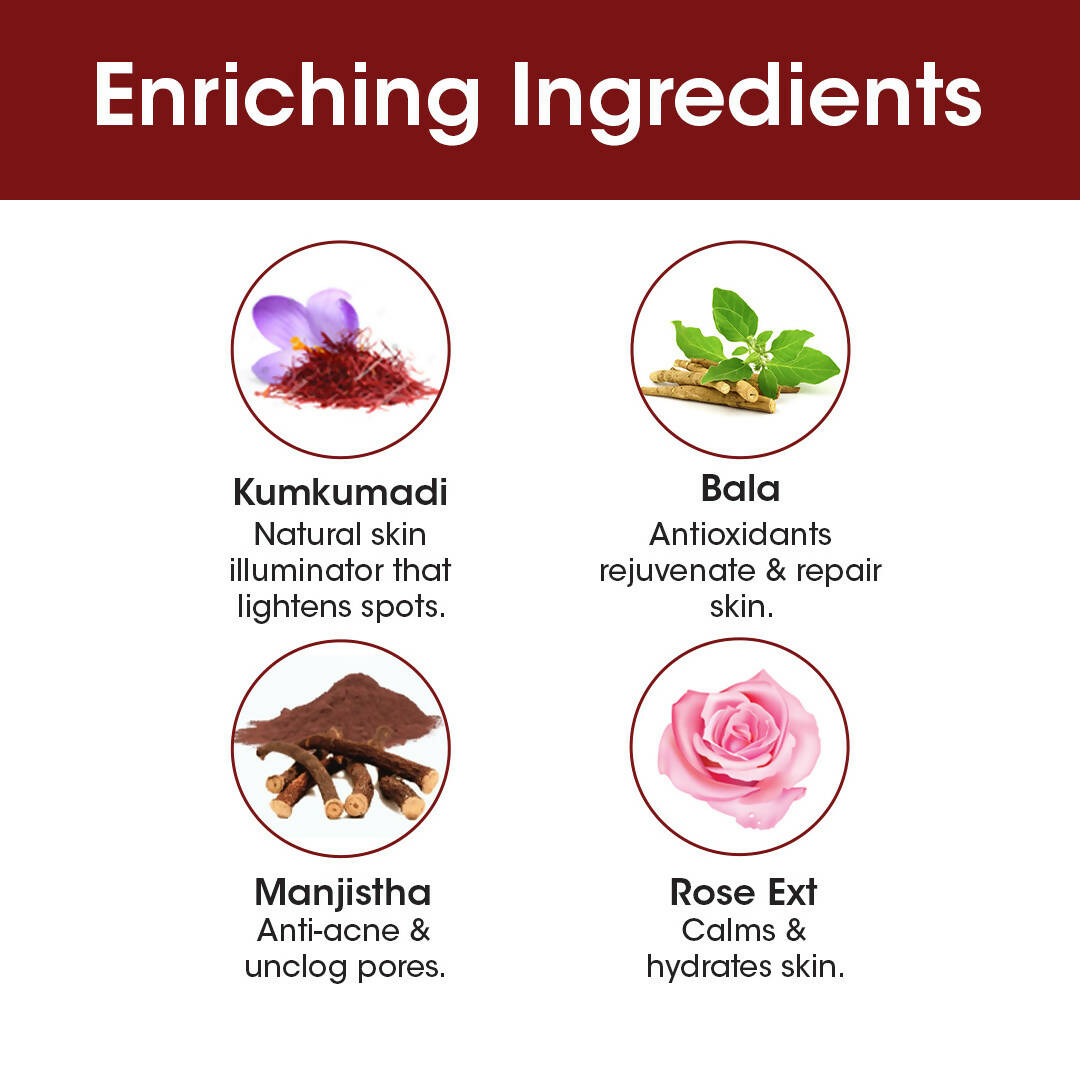 TAC - The Ayurveda Co. Kumkumadi Day Cream for Glowing Skin with SPF 20 - Distacart