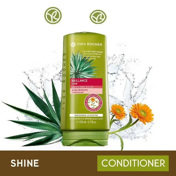 Yves Rocher Shine Detangling Gel Conditioner - Distacart