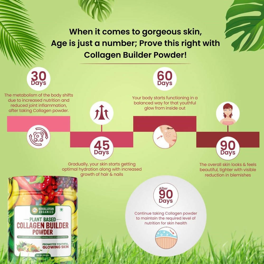 Himalayan Organics Plant Based Collagen Builder Powder - Distacart