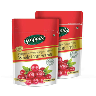 Happilo Premium Californian Dried Whole Cranberries - Distacart