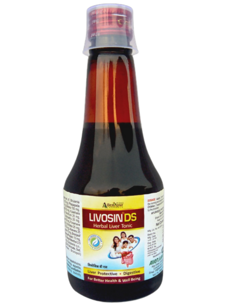 Dr. Sarkar's Allen Ayur Herbals Livosin DS Tonic - Distacart